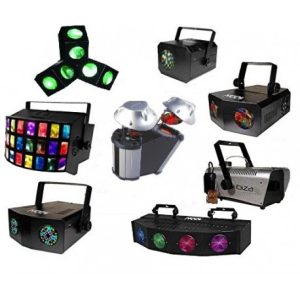 Pack de 4 jeux de lumières automatiques
